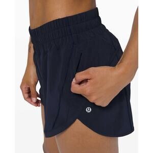 Lululemon Track That High-Rise Lined Short 4.5in
